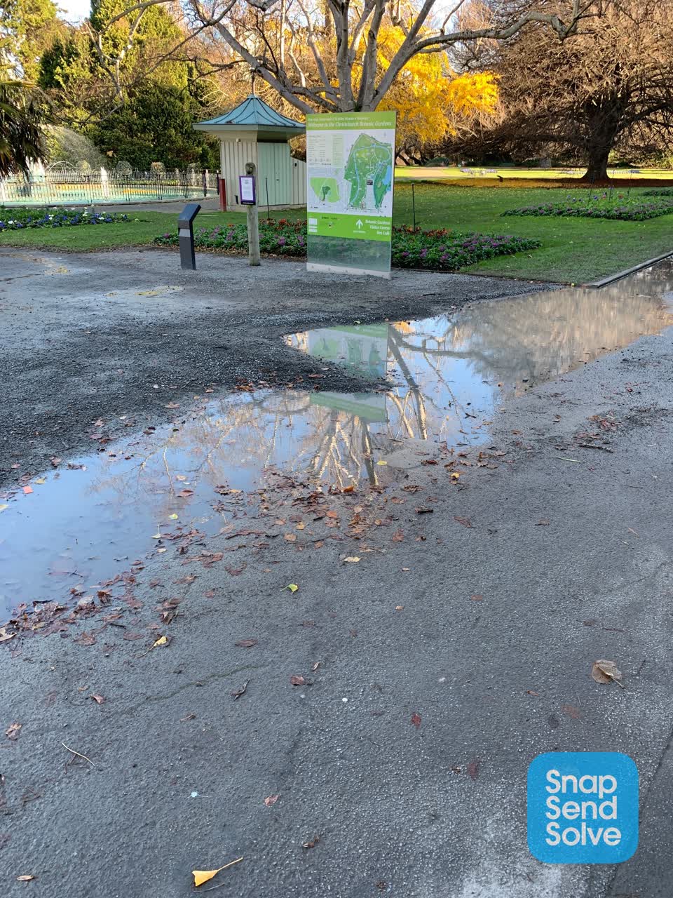 The photograph attached to this parks report