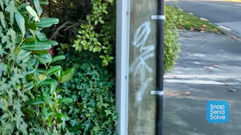 Graffiti, a report photo