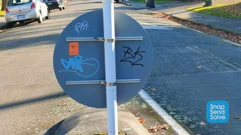 Graffiti, a report photo