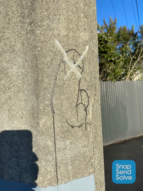 Graffiti, a report photo