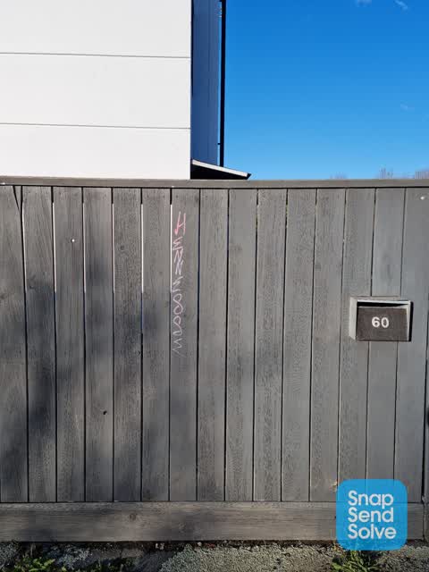 Graffiti, a report photo