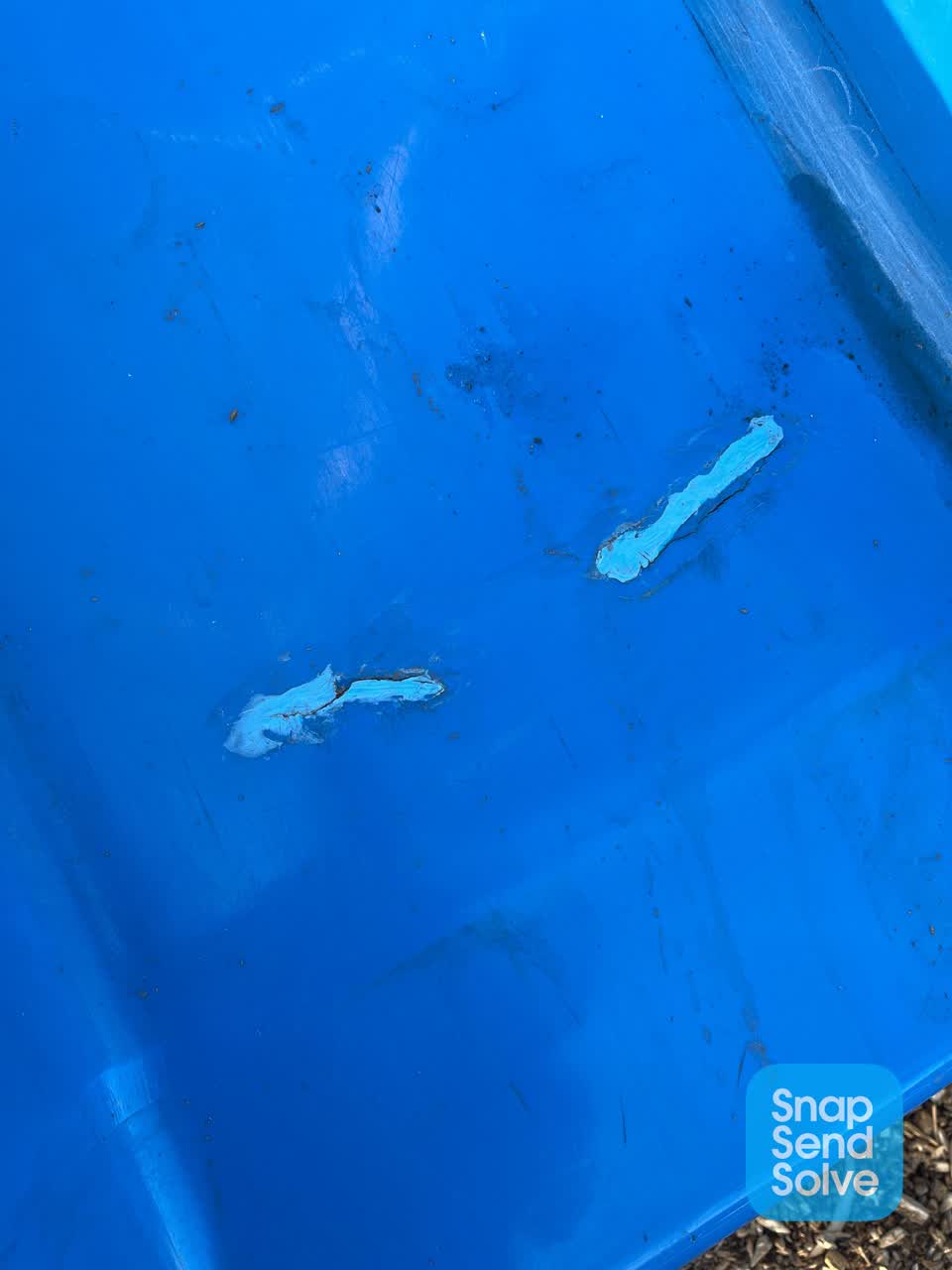 The photograph attached to this parks report