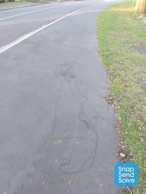 Graffiti, a report photo