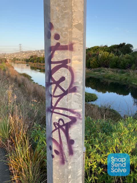 Graffiti, a report photo
