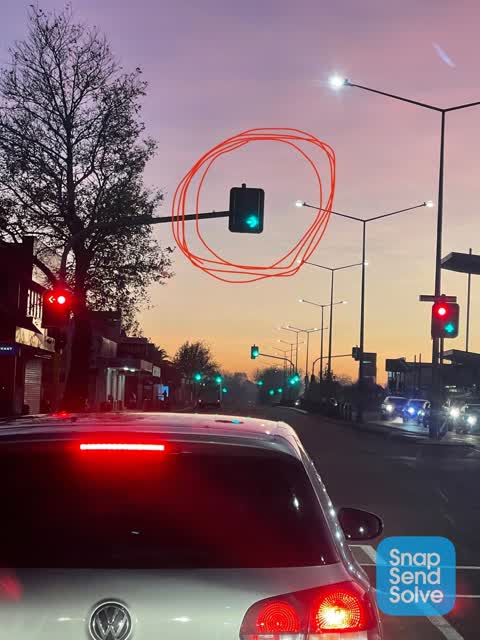 Street Light Outage — a report photo