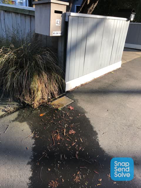 Water Leak, a report photo