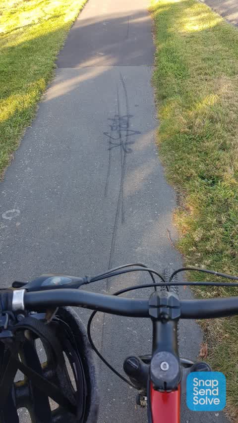 Graffiti, a report photo