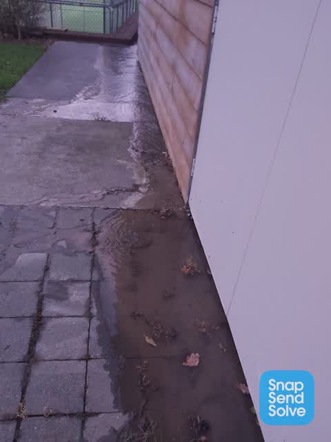 Water Leak, a report photo