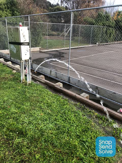 Flooding, a report photo