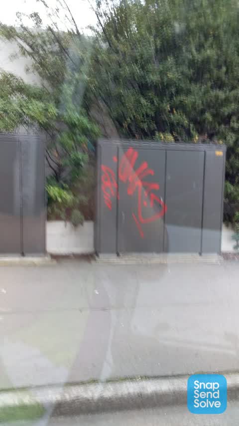Graffiti, a report photo
