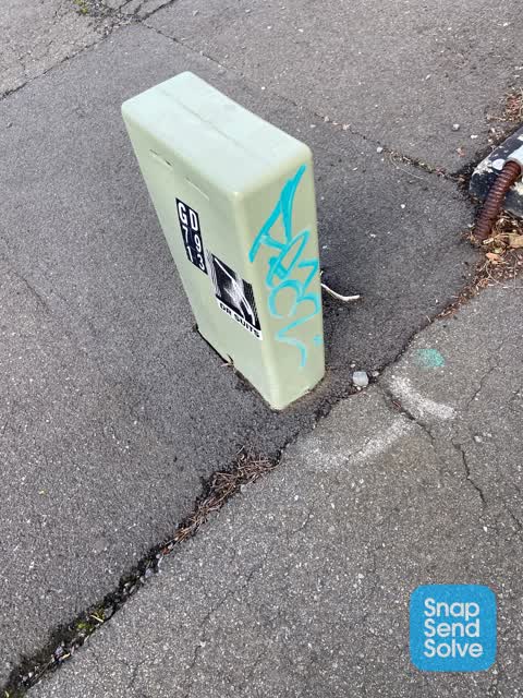 Graffiti, a report photo