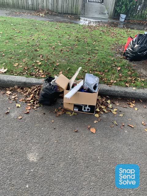 Rubbish/Recycling — a report photo