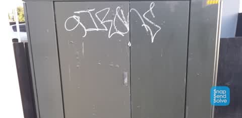 Graffiti, a report photo
