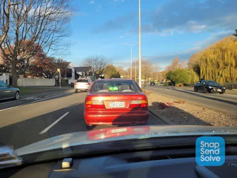 Roading/Streets, a report photo