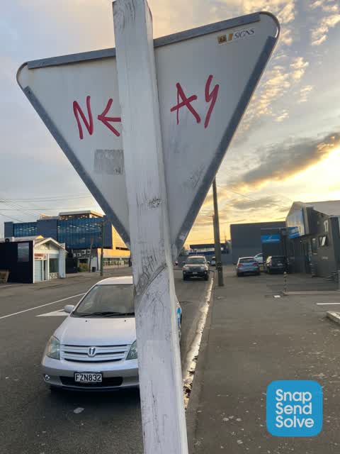 Graffiti, a report photo