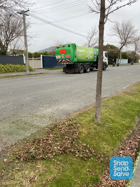 Rubbish/Recycling, a report photo