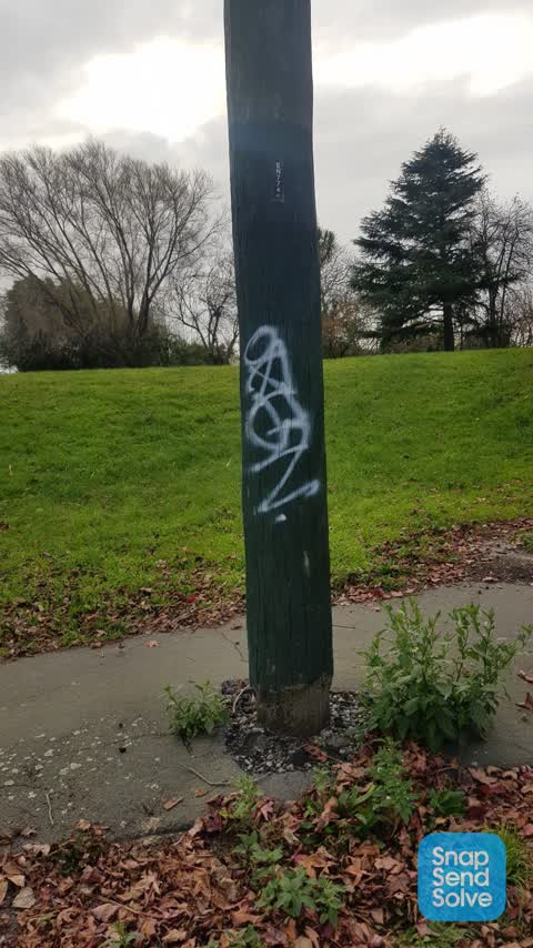Graffiti, a report photo