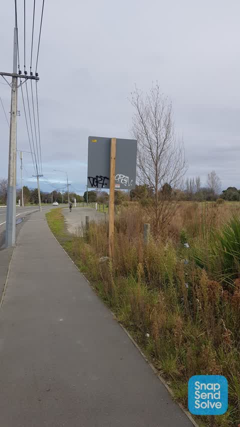 Graffiti, a report photo
