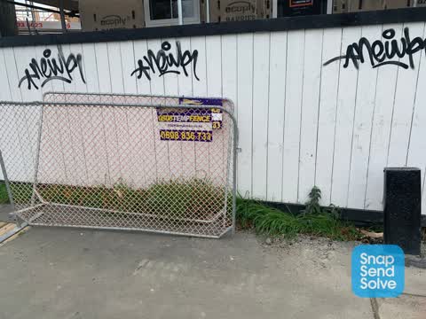 Graffiti, a report photo