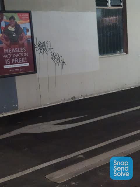 Graffiti, a report photo