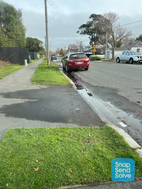 Water Leak, a report photo