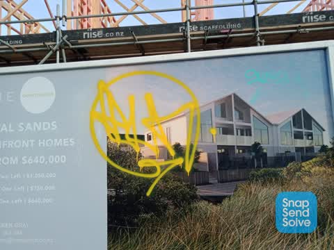 Graffiti, a report photo