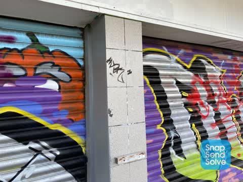 Graffiti — a report photo
