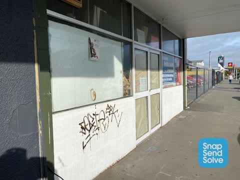Graffiti, a report photo