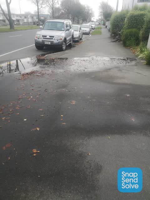 Water Leak, a report photo
