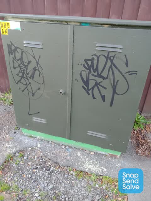 Graffiti, a report photo