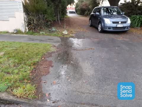 Water Leak, a report photo