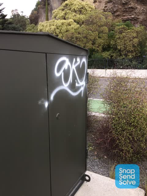 Graffiti, a report photo