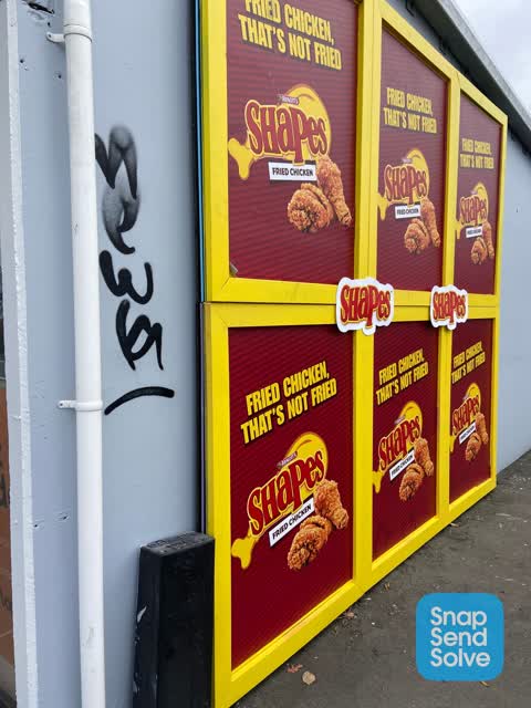 Graffiti, a report photo