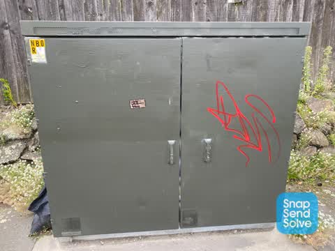 Graffiti, a report photo