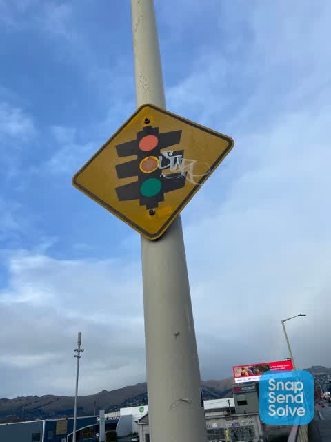 Graffiti, a report photo