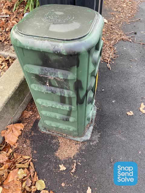 Graffiti, a report photo