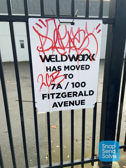 Graffiti — a report photo