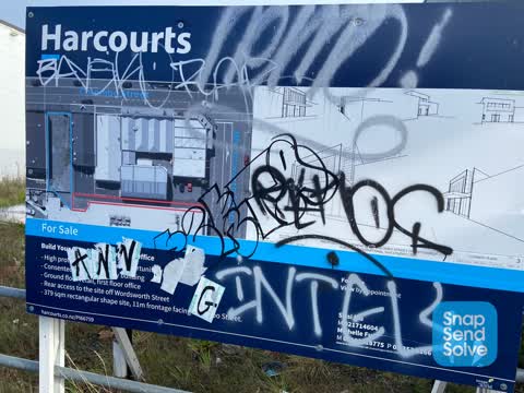 Graffiti, a report photo