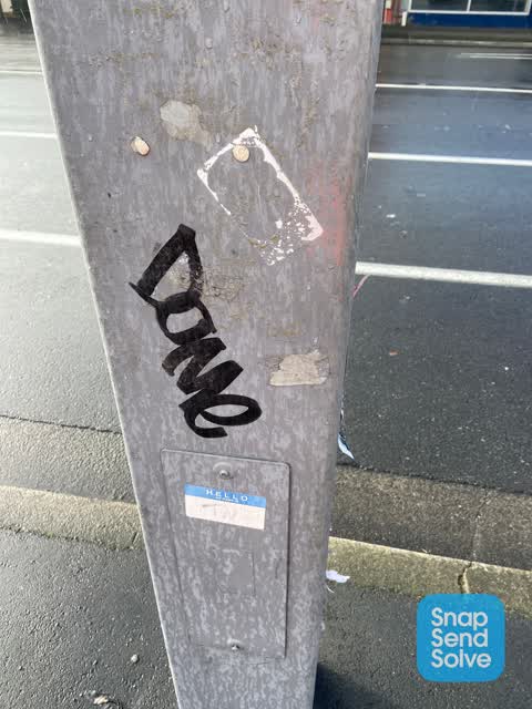 Graffiti, a report photo
