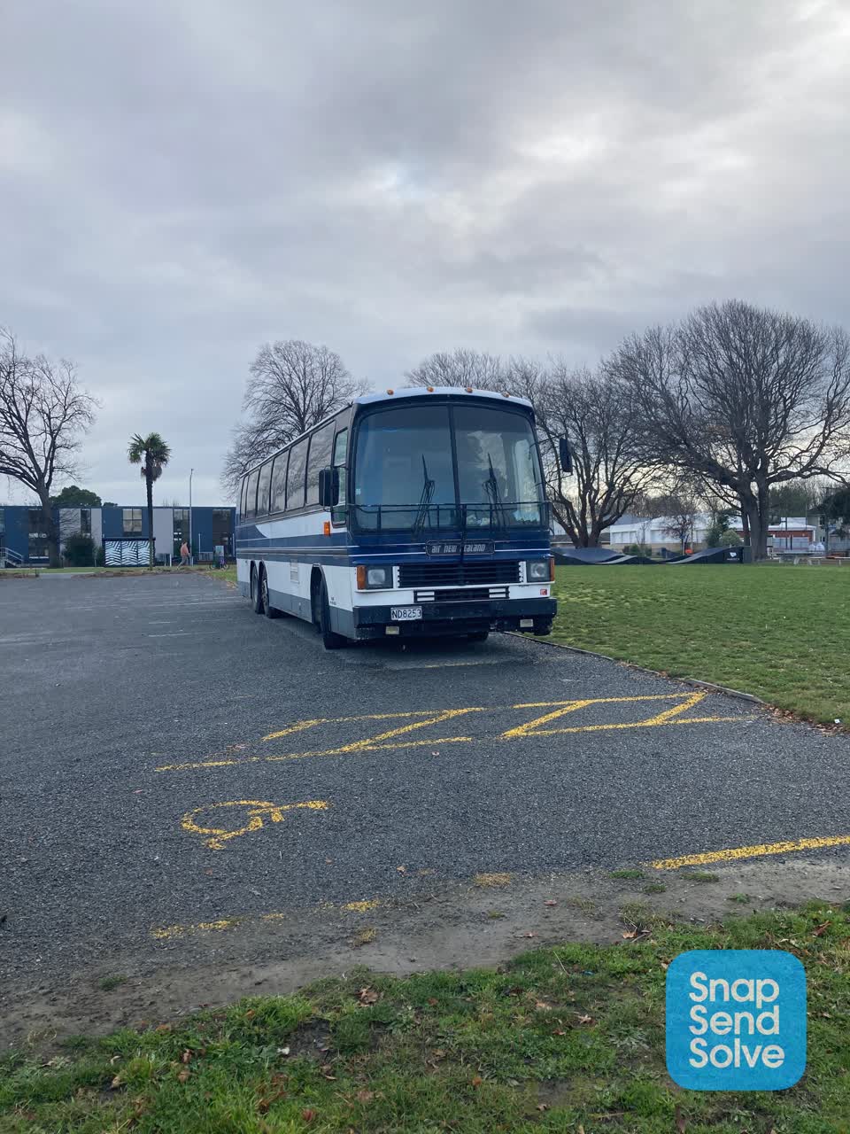 The photograph attached to this parks report