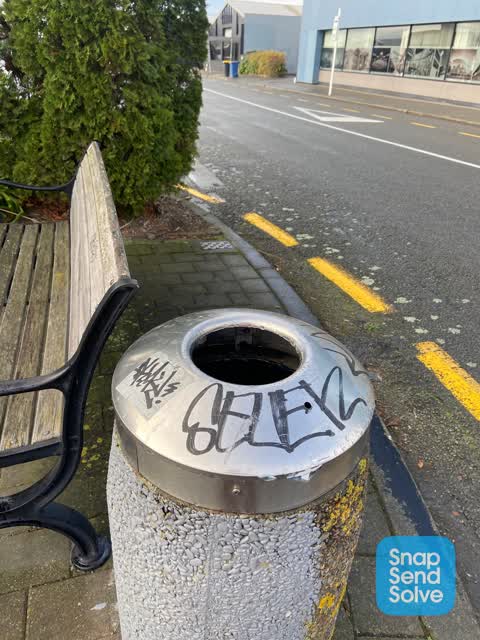 Graffiti, a report photo