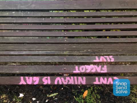 Graffiti, a report photo