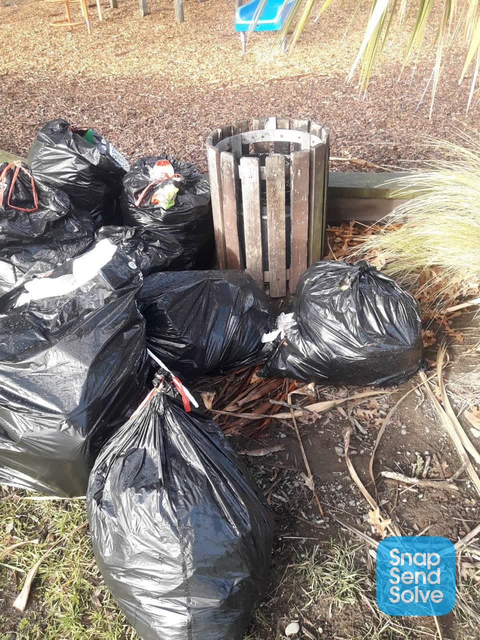 The photograph attached to this parks report