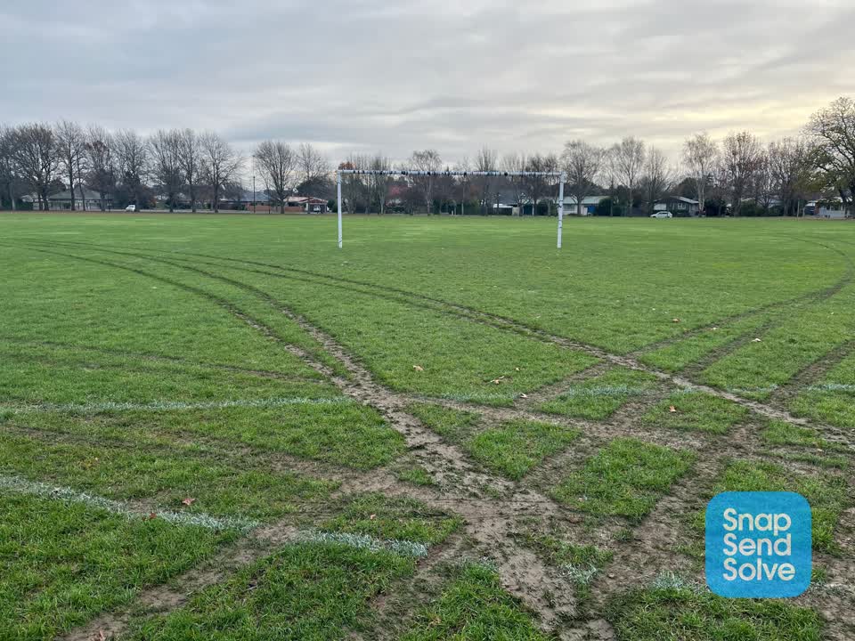 The photograph attached to this parks report