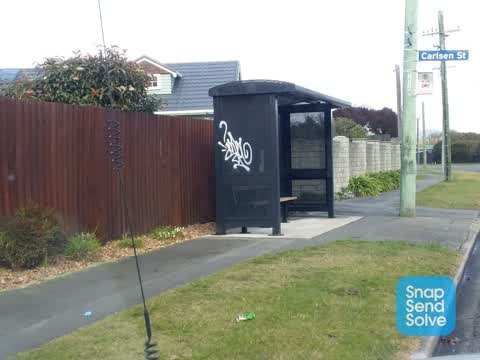 Graffiti, a report photo
