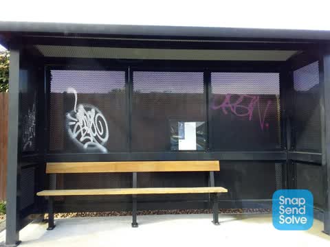 Graffiti, a report photo