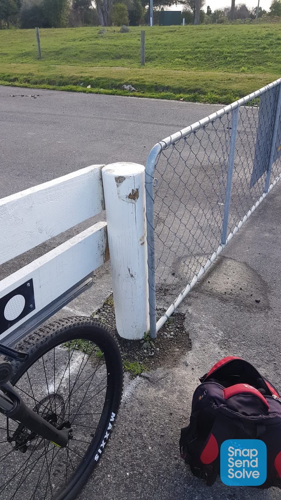 The photograph attached to this parks report