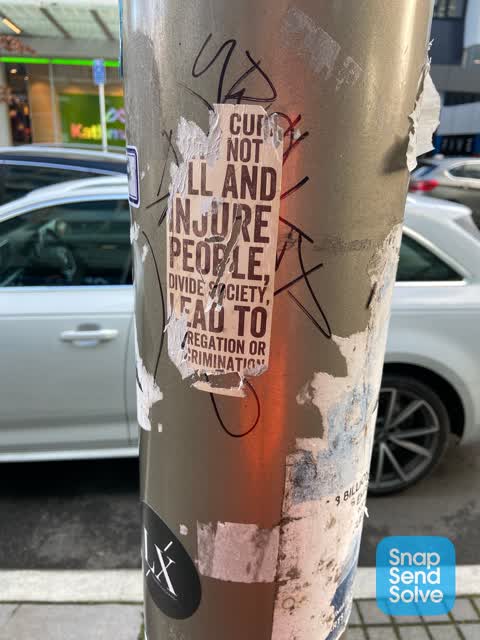Graffiti, a report photo