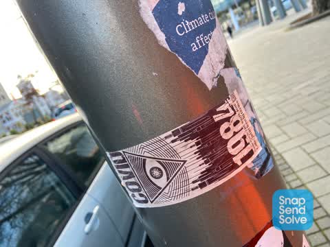 Graffiti, a report photo