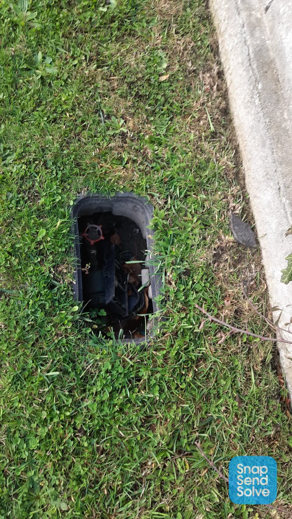 The photograph attached to this water supply report